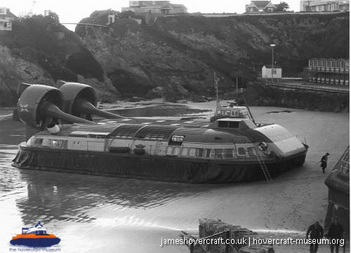Vosper-Thornycroft VT2 in service -  (credit: The <a href='http://www.hovercraft-museum.org/' target='_blank'>Hovercraft Museum Trust</a>).